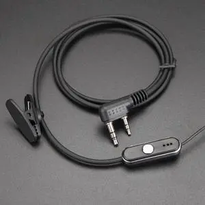 Plastic Walkie Talkie Earpiece Headset 2 Pin Acoustic Tube Earphone Earpiece Headphone Accessories for Baofeng Retevis Radios