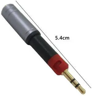 3.5mm Headphones Adapter Cellphone Computer Amplifier Speakers Plug Converter for ATH-M40X M50X M60X M70X