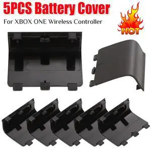 5pcs Cover Door Lid Shell Replacement Back Cover Door Accessories for XBOX ONE Wireless Controller