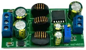 Built-in LED Indicator Step-up Converter Module Positive Negative Dual Output Supply for Car Audio Instrument Power Supply