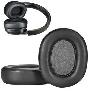 1 Pair Replacement Ear Pads Protein Leather Headphone Earpads Noise Isolation Headset Ear Cushions for COWIN SE7/SE7 Headset