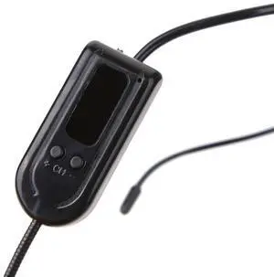 FM Wireless Microphone Headset Lectures Microphone Tube Display Head Mic for Teaching/Tour Guide/Sales Promotion/Meeting