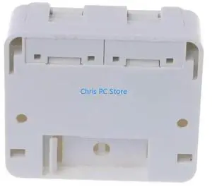 Faceplate Wall Plate Socket Dual Ports LAN Telephone Panel RJ45 Plug