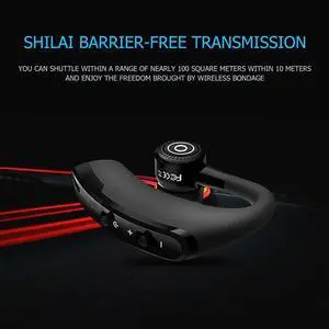 V9 Mini Headphones Sport Headset Sports Fitness Wireless Headsets Stereo with Noise Canceling Mic for Driving