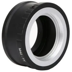 M42 Screw Mount Lens To FX Mount Adapter M42 To FX Lens Mount Adapter M42-FX Adapter for Fujifilm X-Pro1 X-E1 X-E2 X-M1