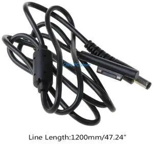 5.5x 2.5mm for DC Plug Adapter Charging Cable For Microsof for t Surface 3 4 1.2M/47.24in