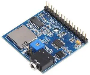 for DC 5V MP3 Voice Player Module TF Voice Broadcast Trigger Player + 2 Ports