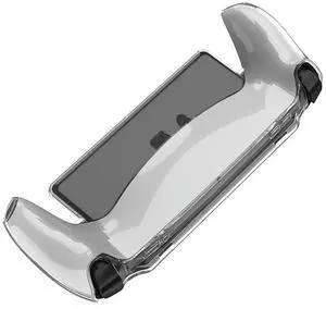 TPU Protective Case Anti-Drop Transparent Game Machine Grip Shell Case Anti-Scratch Anti-Fingerprint for Portal
