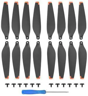2/4 Pairs Propeller Replacement PC Drone Blade Props Quick Release Propeller Blade Spare Parts for Mini 4 Pro Drone