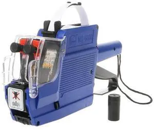 MX-6600 10 Digits Two-line eller Price Tag Gun el 2 Lines For Retail Store Pricing Tag Display Tool + Ink Roller