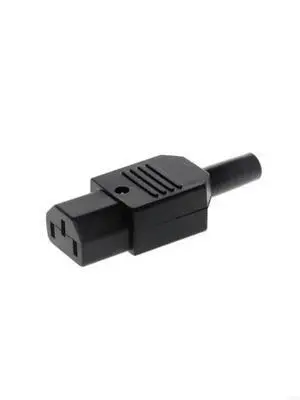 IEC 320 C13 Female Plug Rewirable Power Connector 3 Pin Socket 10A /250V