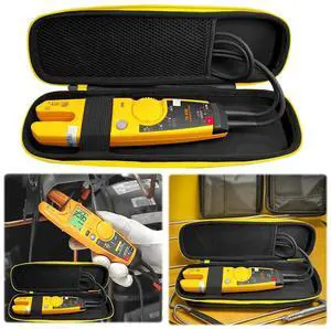 EVA Hard Travel Case Shockproof Hard Carrying Case with Mesh Pocket Portable Bag for Fluke T5-1000/T5-600/-1000/-600