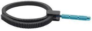 2X Focus Ring,Zoom Ring Zoom Gear Focus With Aluminum Alloy Handle Compatible For Digital SLR Camera