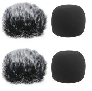 Thick Handhelds Stage Microphones Windscreen Foam for Zoom H1 Recorder Microphone Widely Application Accessories