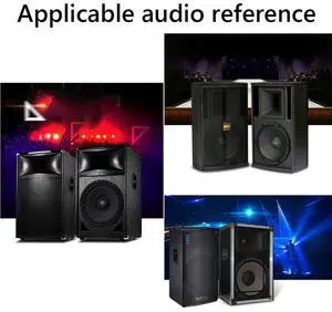 400W Speakers Filter Frequency Divider Treble Bass 2 Ways Audio Speaker Crossover High Power 3200Hz for Stage Speaker Upgrade