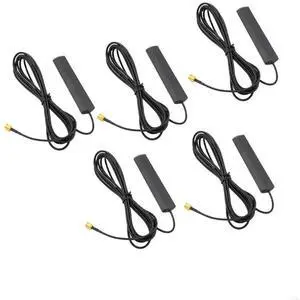 5Pcs Vehicle Antenna Adhesive Mount Strips Patches Car Security Module for Head Unit Receiver