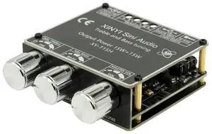 XY-T15H Stereo Audio Power Amplifier Board Module Bluetooth-Compatible 5.1 APP Control for DIY Wireless Speakers