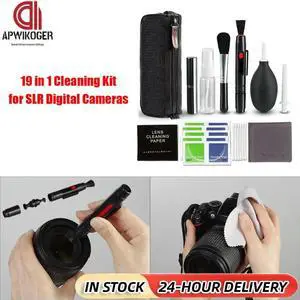 19Pcs Camera Sensor Professional Camera Cleaning Lens Camera Cleaner Kit DSLR Lens for