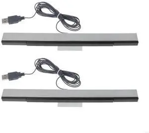 2pcs USB Bar Replacement USB Infrare Ray Bar Repair for Console