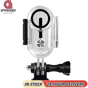 Camera Protective Housing Case 40m Waterproof Invisible Dive Case Buckle Design Transparent Protective Shell for Go3