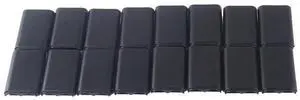 16pcs AA Back Cover Cover Shell Back Cover Case Shell Pack for Xbox 360 Wireless Controller Gamepad