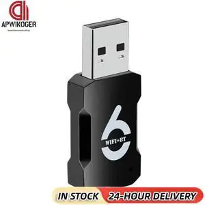 AX915 Driver-Free Wireless Network Card Bluetooth-Compatible 5.3 USB Network Card 900Mbps Receiver 2.4G&5GHz for Win 10/11