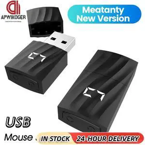 USB Automatic Mouse Mover Display Mouse Movement Simulator Switch/Mode Button Mouse Moving Device Driver Free for Laptop