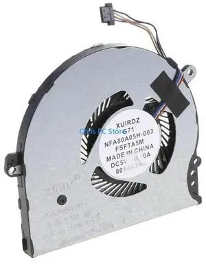 CPU Cooling Fan Radiator Replacement for Pavilion 15-CC 15-CC708tx 15-CC715T Laptop Efficient Heat Dissipation