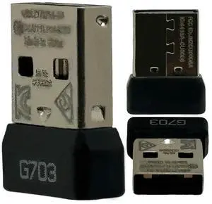 Mouse Receiver Adapter USB Dongle Wireless Dongle Adapter Replacement for G703 Wireless Mouse