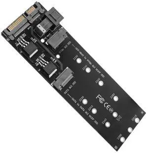 SFF-8643 To M.2 U2 Kit NGFF M-Key To Slimline SAS NVME PCIe SSD 22Pin SATA Adapter SSD Converter for Laptop Desktop Mainboard