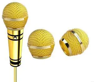 Microphone Grill Head Replacement l Microphone Mesh Head Microphone Grille Ball Cover Parts Acc DIY Parts for beta58