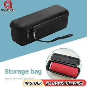 Nylon Carrying Case with Mesh Pocket Protective Travel Case Travel Carry Bag for Sound Joy Bluetooth-Compatible Speaker