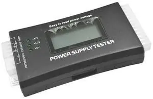20/24 Pin Power Supply Tester Check LCD Display Power Supply Tester Multifunction PC Power Measuring for ATX BTX ITX TFX