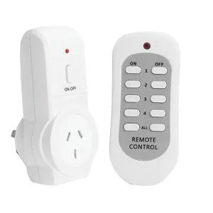 AU Plug House Power Outlet Light ON/OFF Switch Socket Wireless Remote Control