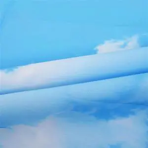 2 Pcs 3X5ft Blue Sky White Cloud Photography Backdrop Screen Background Studio Props