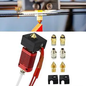 9Pcs Assembled Extruder Hot End Kit 3D Printer Parts Creality Ender for Creality Ender 3 Pro 3D Printer Parts