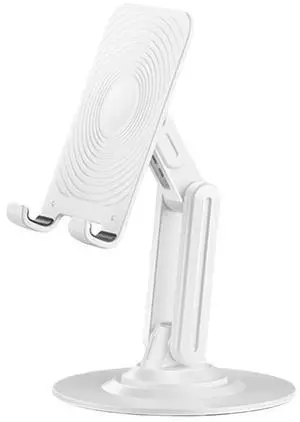 Cell Phone Stand Angle Height Adjustable Cell Phone Holder 360 Rotating Cellphone Cradle for 16 15 14 Plus Pro Pro Max