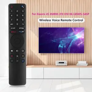 Voice Replacement Remote Control Bluetooth-Compatible Replace Remote Control TV-Remote for 4S XMRM-010 X10 X6 L65M5-5ASP