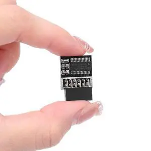 TPM 2.0 Encryption Security Module LPC-12PIN Motherboard Card Module Replacement Parts for Motherboard Win11