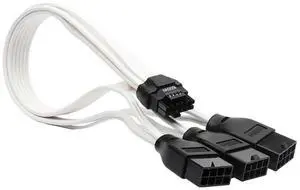 PCI-e 5.0 Extension Cable 16Pin(12+4Pin) Male To 3x8Pin Female Power Adapter Cable for GPU RTX 3090Ti 4070Ti 4080 4090
