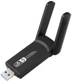 RTL8812 Dual Band Wireless USB Network Card Ethernet Adapter with Dual Antenna