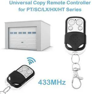 5pcs Clone Learning Code 4 Buttons 433MHz Copy Remote Controller Universal Replacement Wireless Portable for Gate Garage