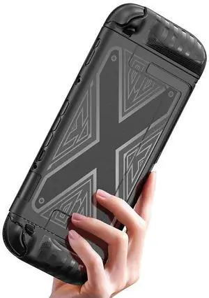 TPU+PC Case for Nintendo for Switch 2 Protector Case Shockproof Ergonomic Handle Grip Cover for Switch 2 and Joy-Con Controller