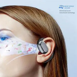 T371 Wireless Clip-On Earphones Long Life Noise_L50A