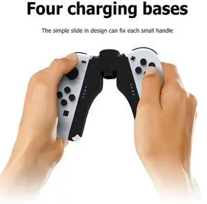 4-in-1 Game Controller Charger Grip for Nintendo Switch/Switch OLED_L50A