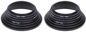 2 Set 49Mm 52Mm 55Mm 58Mm 62Mm 67Mm 72Mm 77Mm l Camera Lens Filter Stepping Step Up Rings Lens Hood Adapter Mount