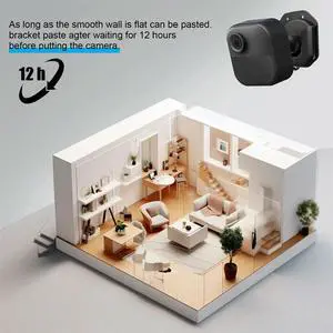 3Pack No Drill No Screws Wall Mount Bracket for Blink Cameras_L50A