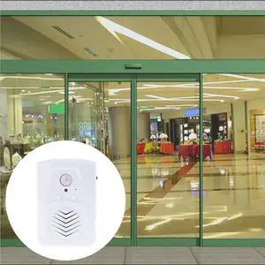 Electric Welcome Sensor Replaceable Sound Visitor Welcome Doorbell Plastic Powered Wireless Burglarproof for Supermarket