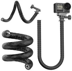Action Camera Mount Flexible Mount with 1/4inch Screw Hole Camera Mount Phone Clamp Holder Neck Holder for Camera Phone