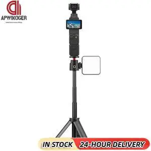 Extension Rod Tripod with 1/4inch Thread Extended Selfie Stick Extending Selfie Stick Rod Bar for Gopro/Action//Pocket